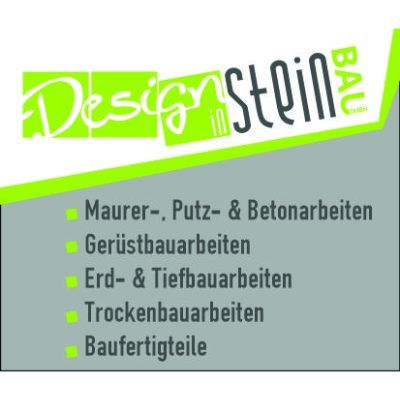 Logo der Firma Design in Stein Bau GmbH aus Dippoldiswalde auf dem Branchenportal Bauunternehmen.org