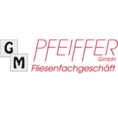 Logo der Firma G.u.M. Pfeiffer Fliesenfachgeschäft GmbH aus Stuttgart auf dem Branchenportal Fliesenleger.net