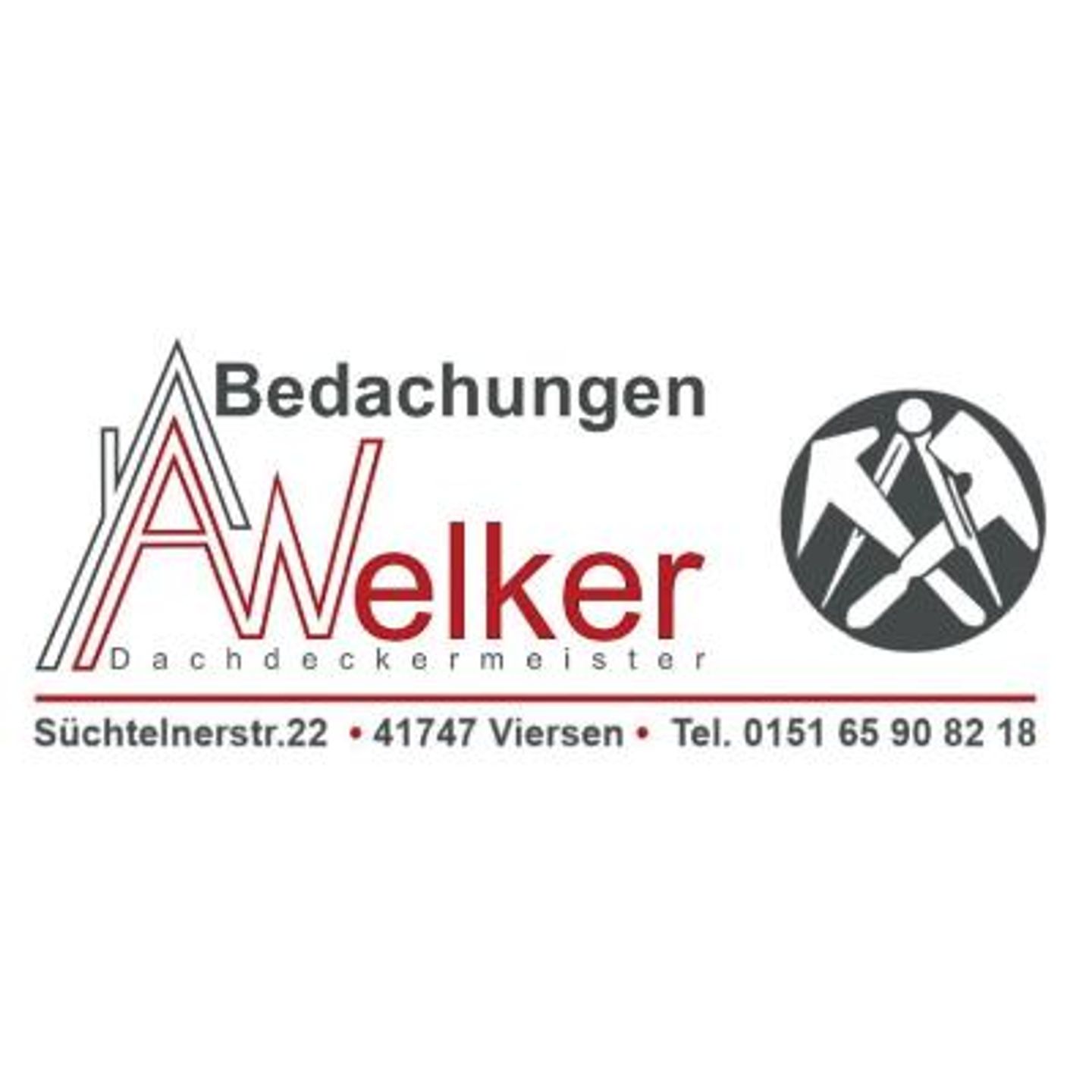 Logo der Firma Welker Bedachungen aus Viersen auf dem Branchenportal Dachdecker.com