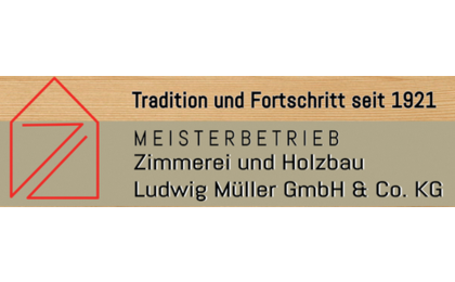 Logo der Firma Ludwig Müller GmbH & Co. KG Zimmerei aus Eltmann auf dem Branchenportal Dachdecker.com