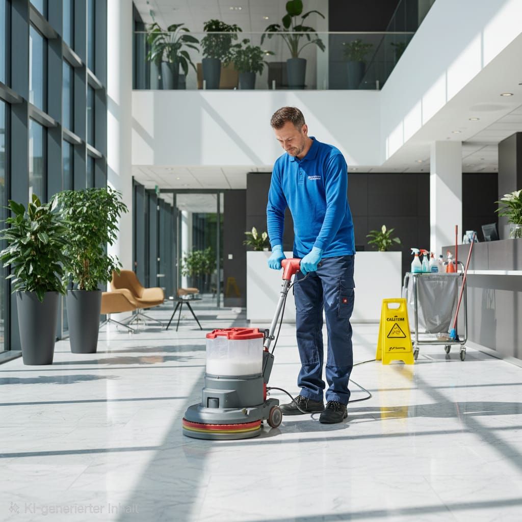 Beispielarbeit von Oberhofer Gebäudereinigung - veröffentlicht auf Hausmeisterdienste.net