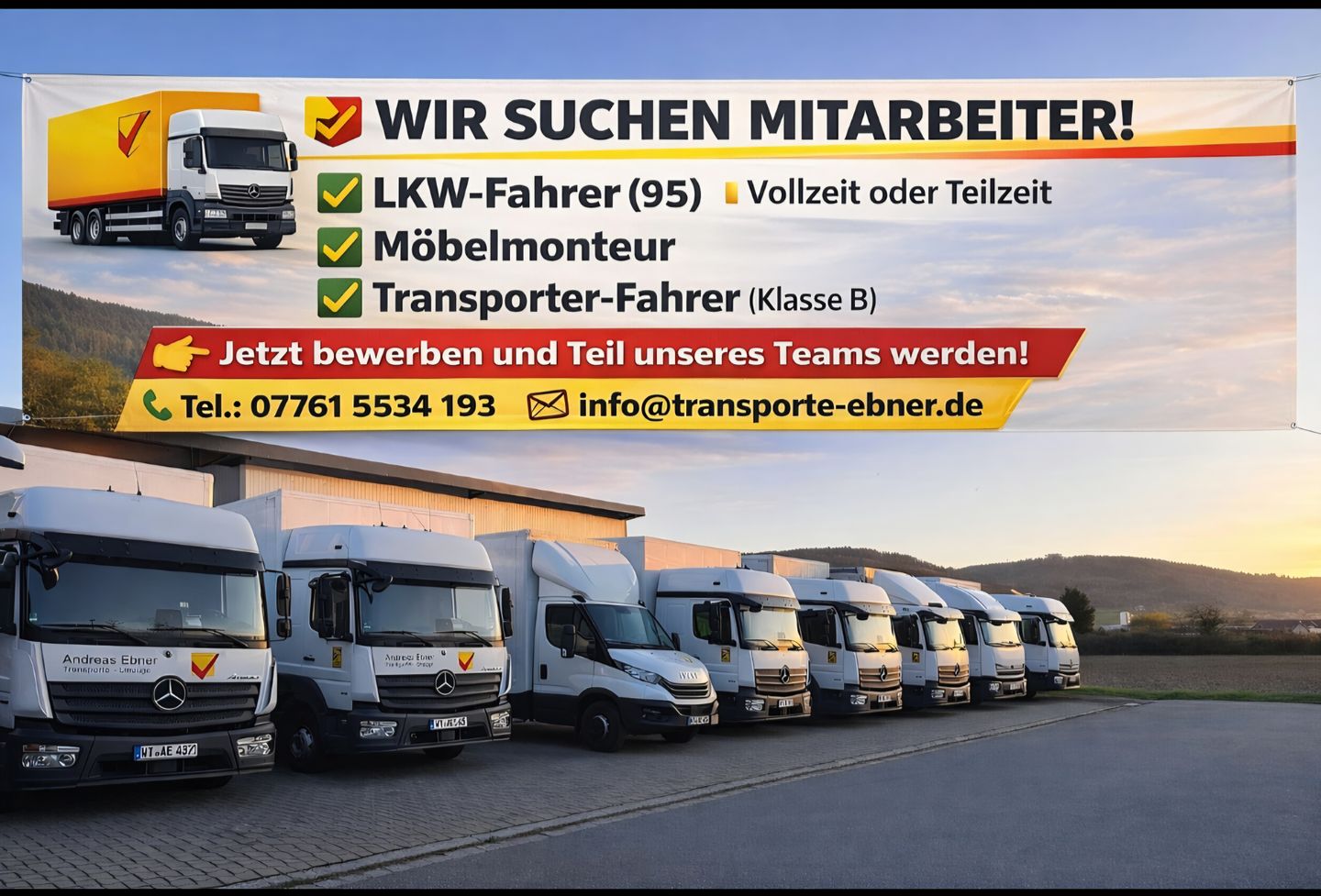 Beispielarbeit von Ebner Andreas Transporte - veröffentlicht auf Hausmeisterdienste.net