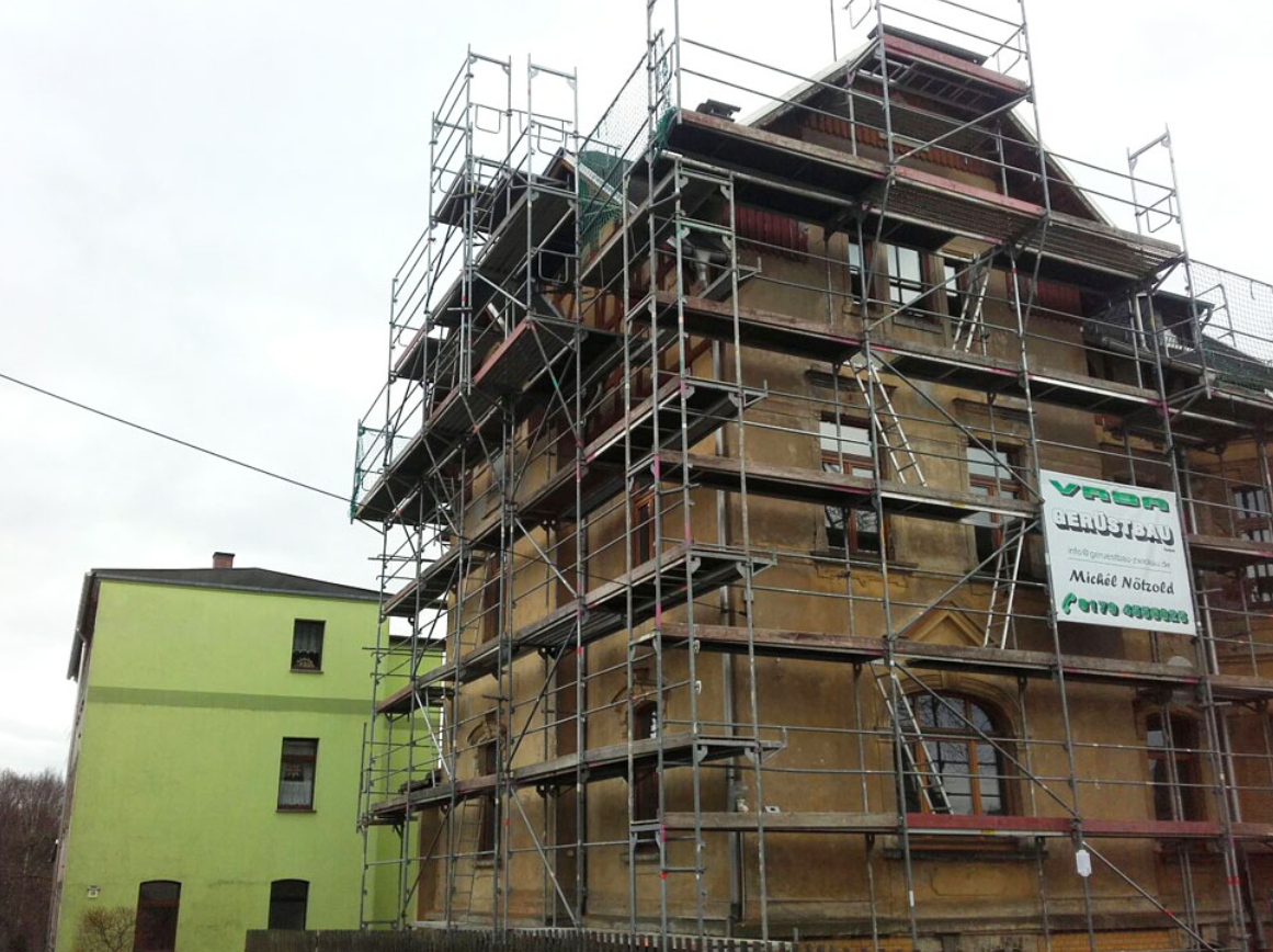 Beispielarbeit von VRBA Gerüstbau GmbH - veröffentlicht auf Geruestbau.org