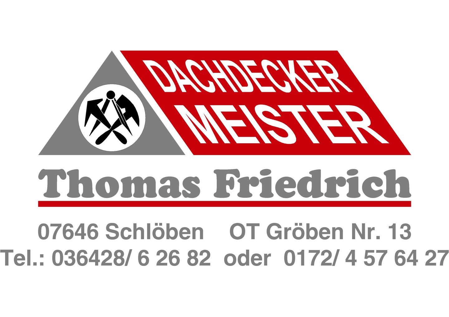 Logo der Firma Friedrich Thomas Dachdeckermeister aus Schlöben auf dem Branchenportal Dachdecker.com