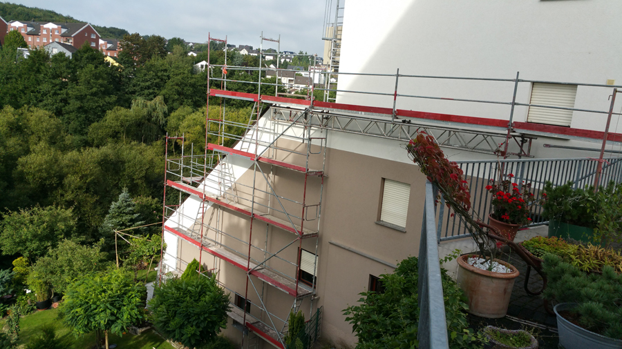 Beispielarbeit von Gerüstbau Iserlohn e. K. - veröffentlicht auf Geruestbau.org