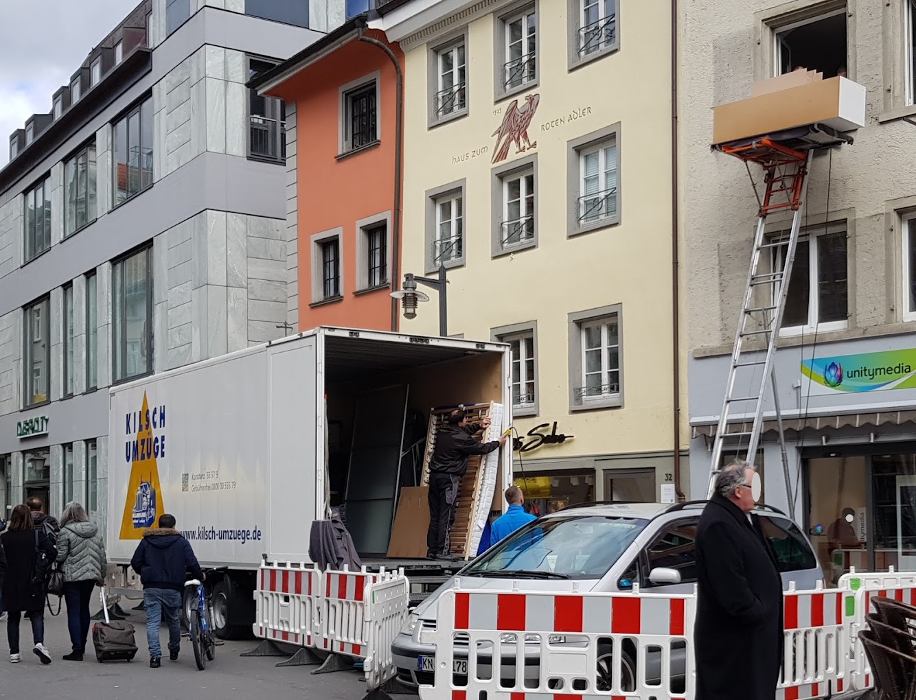 Beispielarbeit von Kilsch Umzüge - veröffentlicht auf Hausmeisterdienste.net