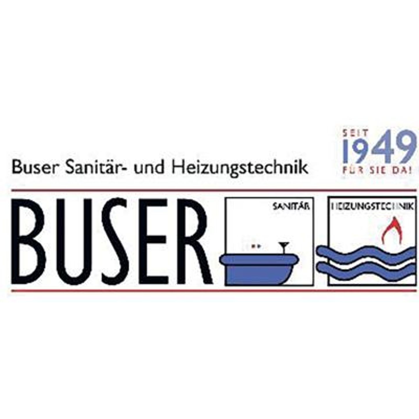 Logo der Firma Buser Sanitär - und Heizungstechnik Inhaber Saverio Amelio aus Überlingen auf dem Branchenportal Sanitaer.org