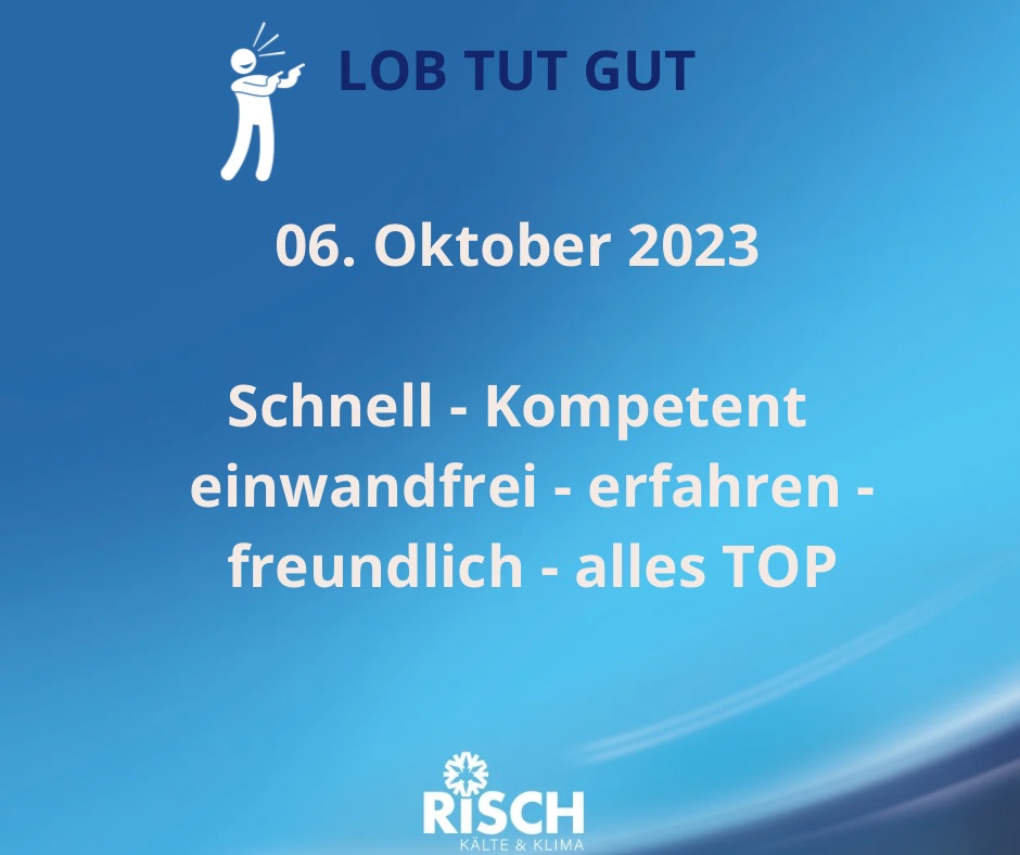 Beispielarbeit von Risch Kälte- und Klimatechnik GmbH - veröffentlicht auf Klimatechniker.net