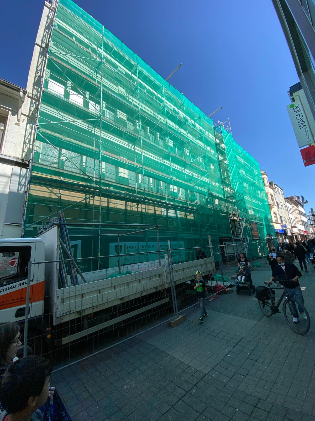 Beispielarbeit von Gerüstbau Selim - veröffentlicht auf Geruestbau.org