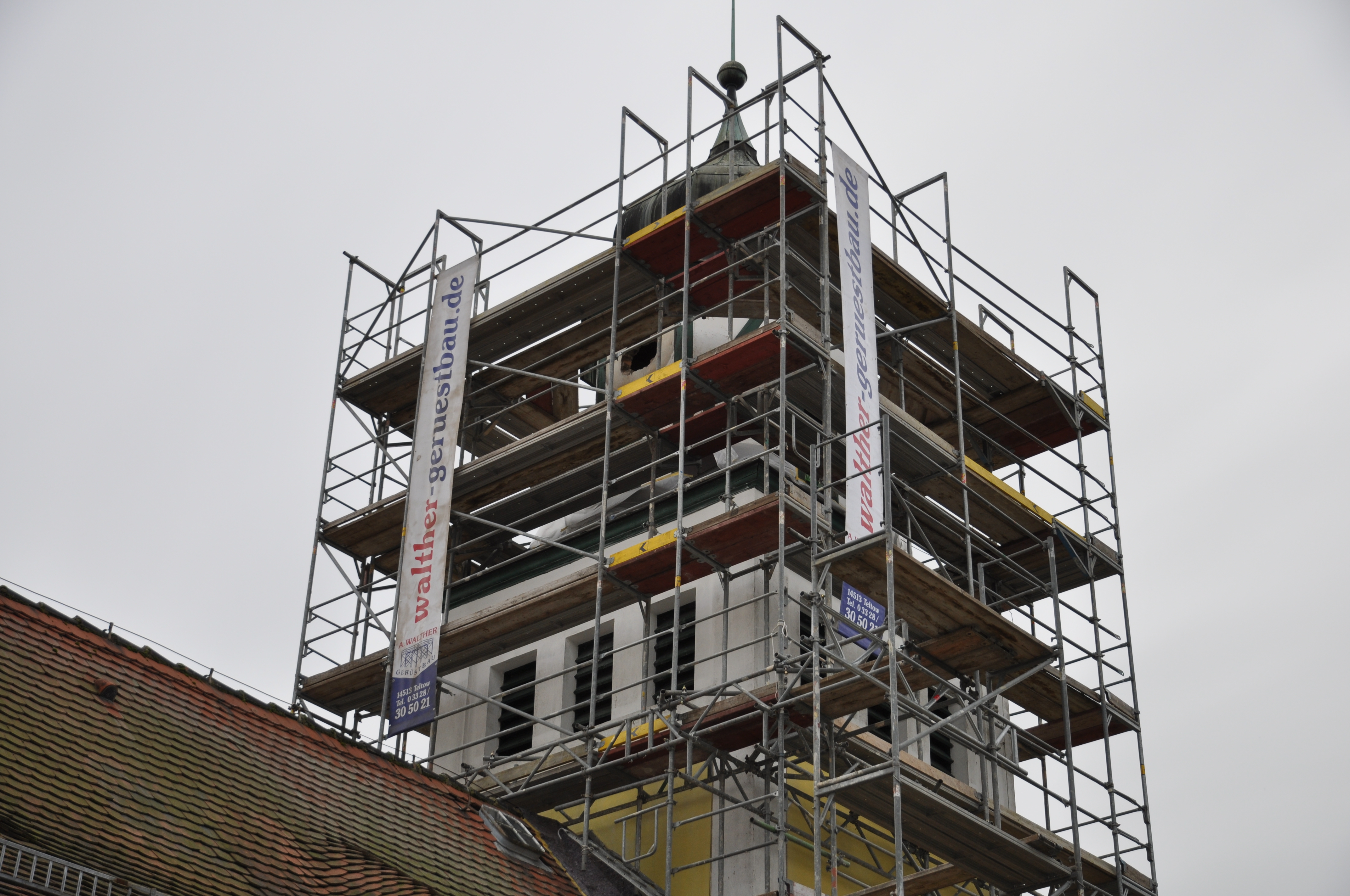 Beispielarbeit von A. Walther Gerüstbau - veröffentlicht auf Geruestbau.org