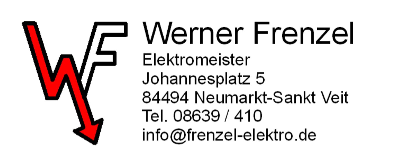 Logo der Firma Elektro Werner Frenzel aus Neumarkt-Sankt Veit auf dem Branchenportal Elektriker.org