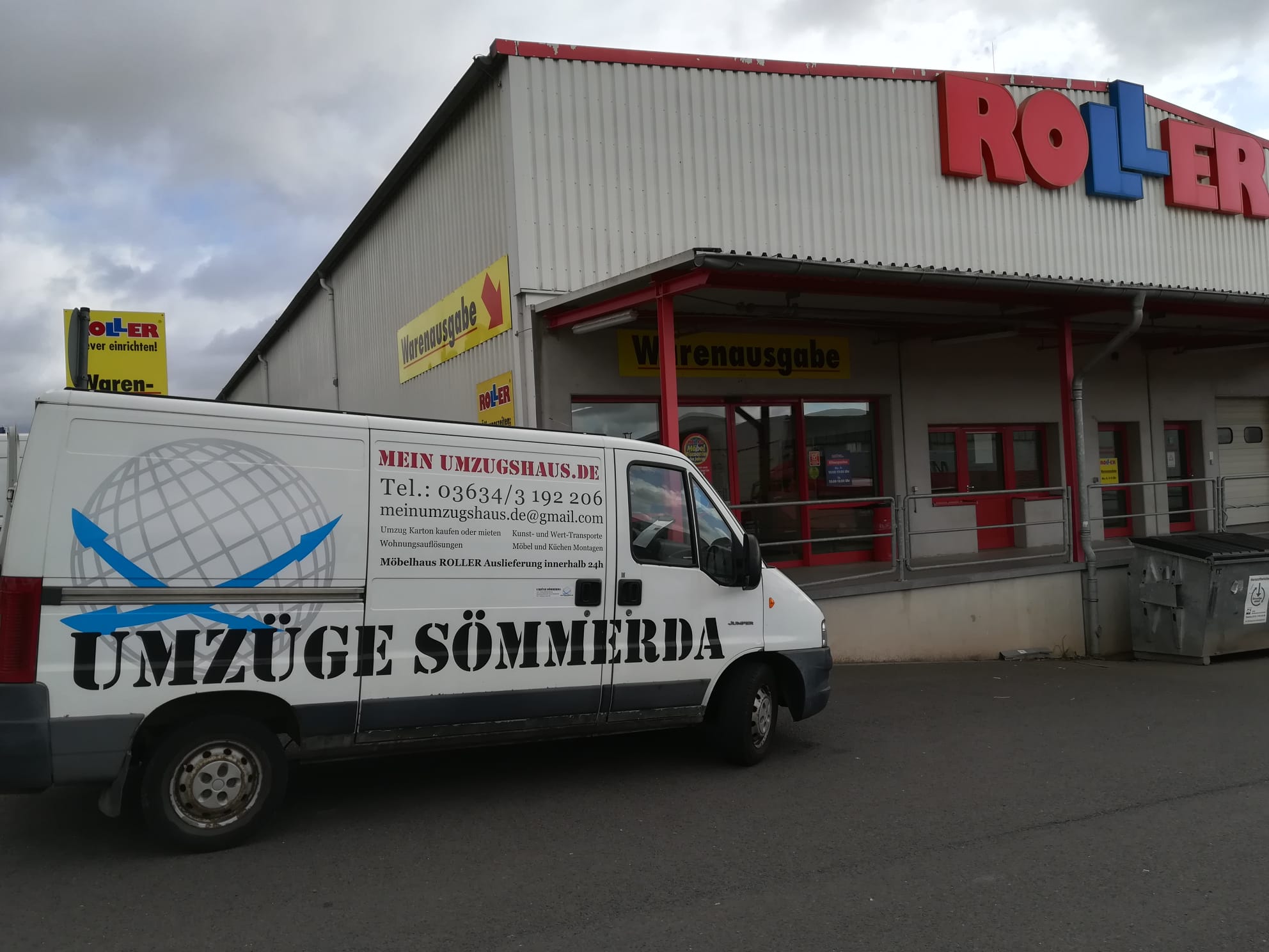 Beispielarbeit von Umzüge Sömmerda - veröffentlicht auf Hausmeisterdienste.net