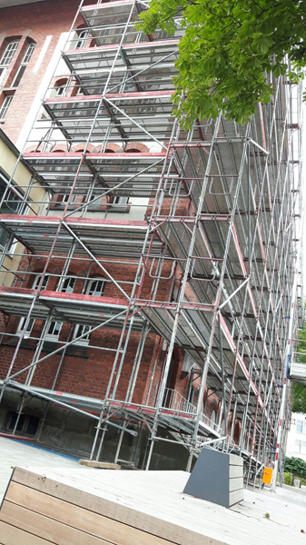 Beispielarbeit von Gerüstbau Iserlohn e. K. - veröffentlicht auf Geruestbau.org