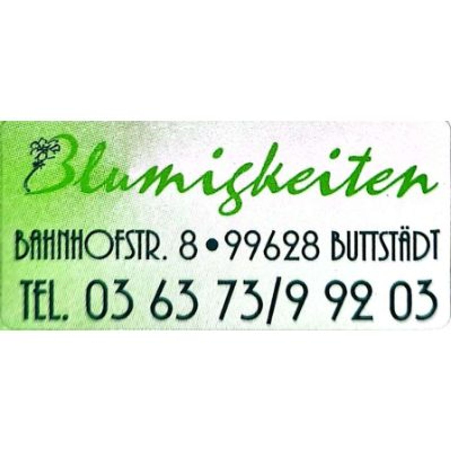 Logo der Firma Annett Stumpf Blumigkeiten aus Buttstädt auf dem Branchenportal Gartenbau.org