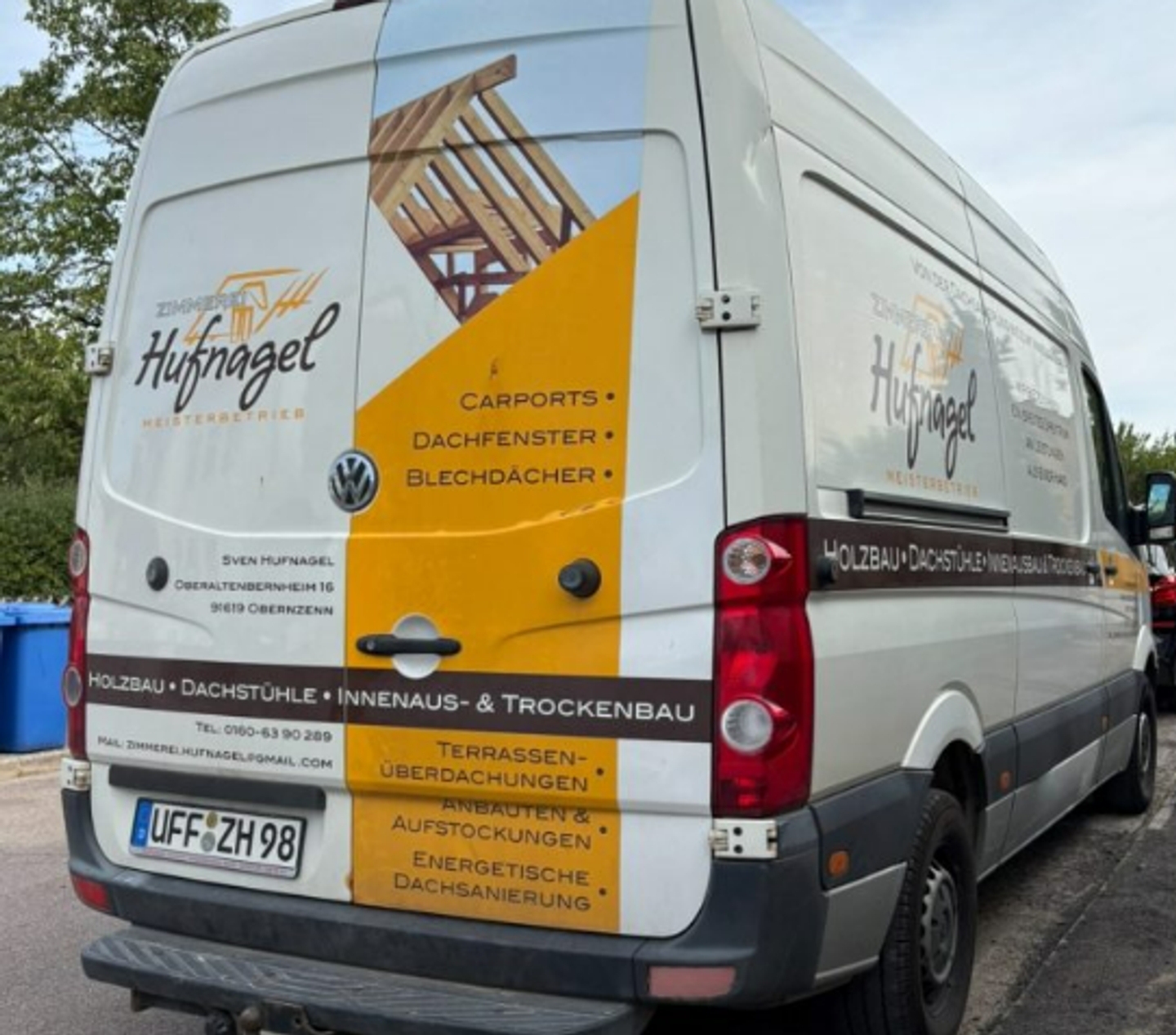 Beispielarbeit von Zimmerei Hufnagel - veröffentlicht auf Bauunternehmen.org