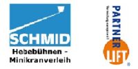Logo der Firma Haimhausen SCHMIDHebebühnen-Minikranverleih-Arbeitsbühnen-Anhängerkränen-Teleskopstapler aus Haimhausen auf dem Branchenportal Gartenbau.org