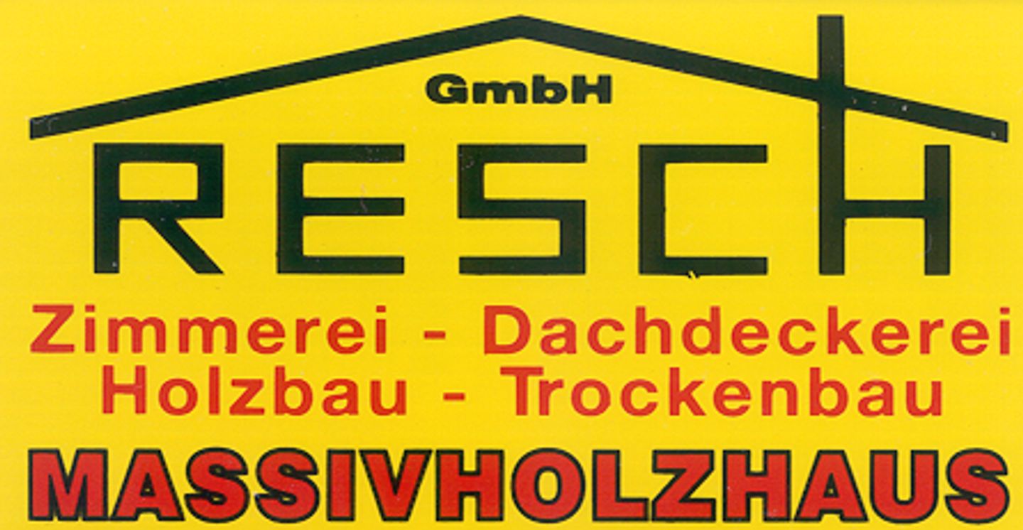 Logo der Firma Resch GmbH Zimmerei Holzbau Dachdeckerei aus Bischofswiesen auf dem Branchenportal Tischler-Schreiner.org