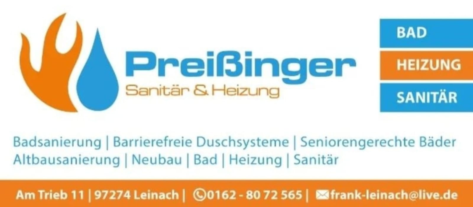 Beispielarbeit von Preißinger Sanitär & Heizung - veröffentlicht auf Sanitaer.org