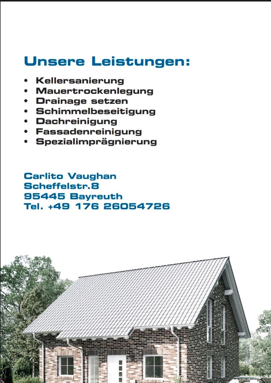 Beispielarbeit von SanTec Sanierungstechnik - veröffentlicht auf Bauunternehmen.org