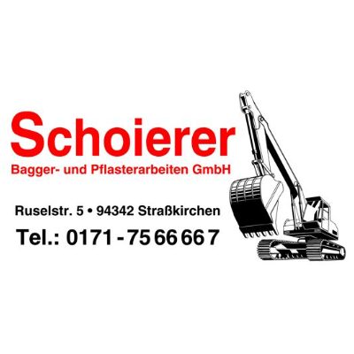 Logo der Firma Schoierer Bagger- und Pflasterarbeiten GmbH aus Straßkirchen auf dem Branchenportal Gartenbau.org