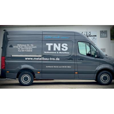 Logo der Firma TNS Metallbau aus Roth auf dem Branchenportal Schlosserei.net