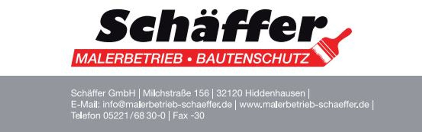 Logo der Firma Schäffer GmbH Malerbetrieb aus Hiddenhausen auf dem Branchenportal Maler.org