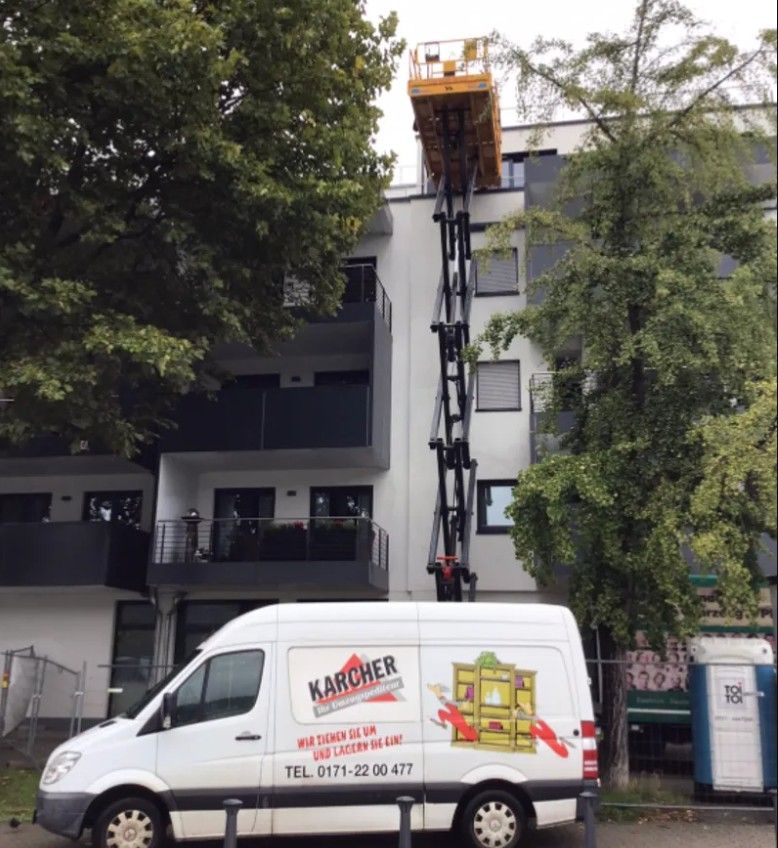 Beispielarbeit von Karcher Umzüge und Möbeleinlagerung - veröffentlicht auf Hausmeisterdienste.net
