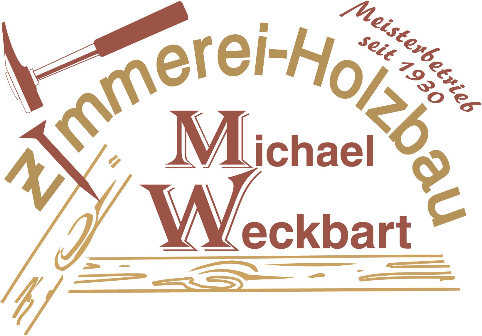 Logo der Firma Zimmerei Weckbart GmbH & Co. KG aus Estenfeld auf dem Branchenportal Tischler-Schreiner.org