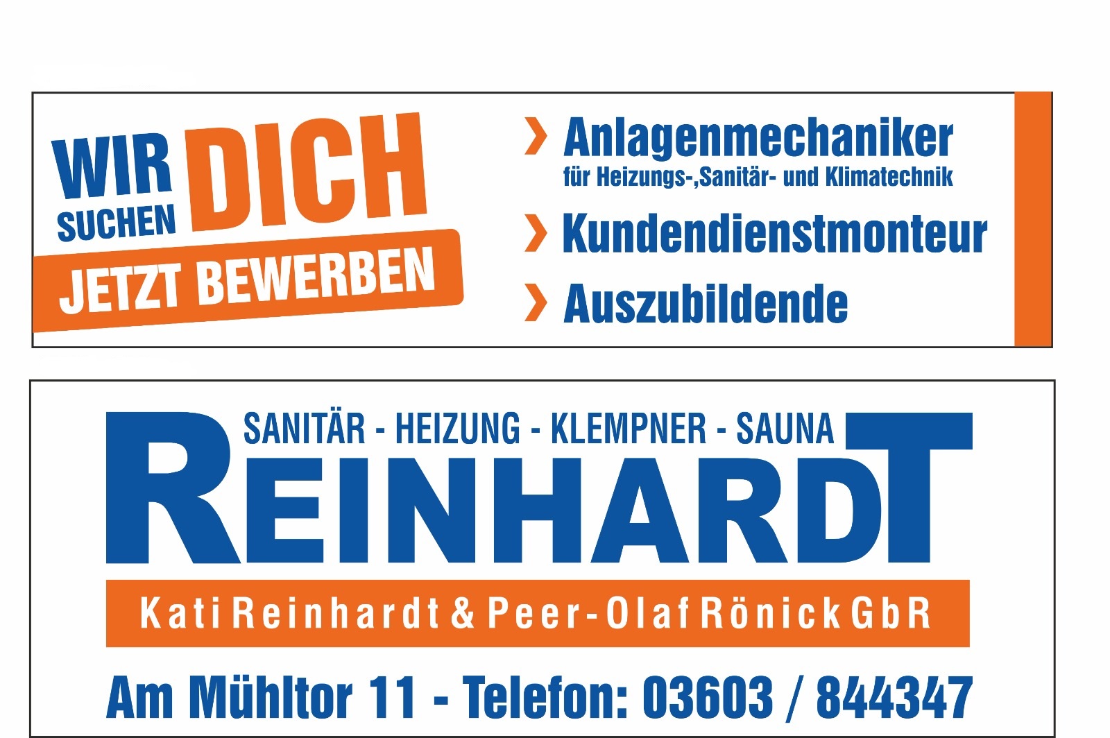 Beispielarbeit von Heizung und Sanitär - Reinhardt & Rönick - veröffentlicht auf Sanitaer.org