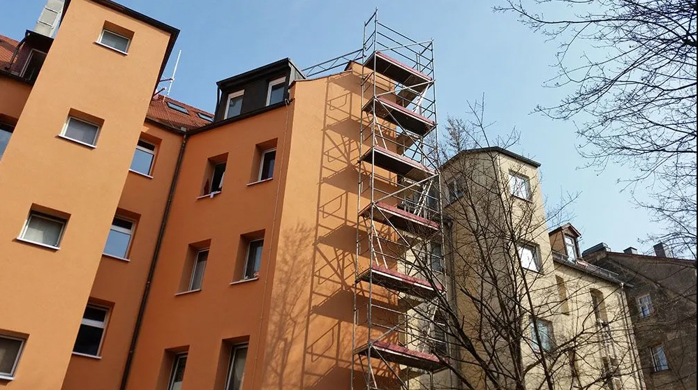 Beispielarbeit von Gerüstbau Klester - veröffentlicht auf Geruestbau.org