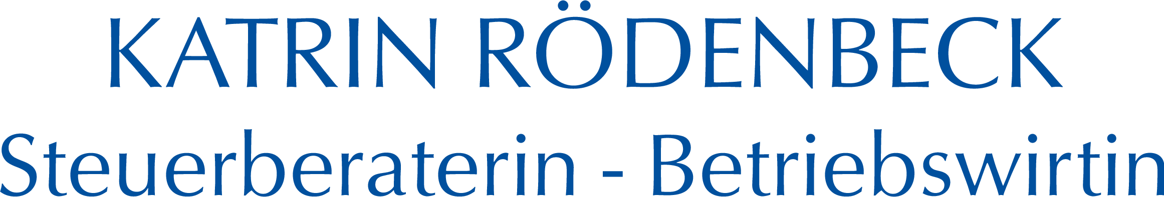 Logo der Firma Katrin Rödenbeck Steuerberaterin / Betriebswirtin aus Glauchau auf dem Branchenportal Steuer-Berater.de