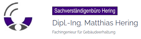 Logo der Firma Sachverständigenbüro für Immobilienbewertung Dipl.-Ing. Matthias Hering aus Plauen auf dem Branchenportal Gutachter.org