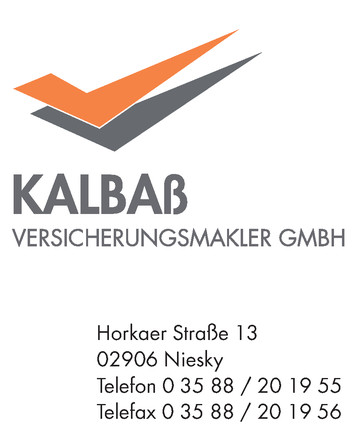 Logo der Firma Kalbaß Versicherungsmakler GmbH aus Niesky auf dem Branchenportal Finanzberater.net