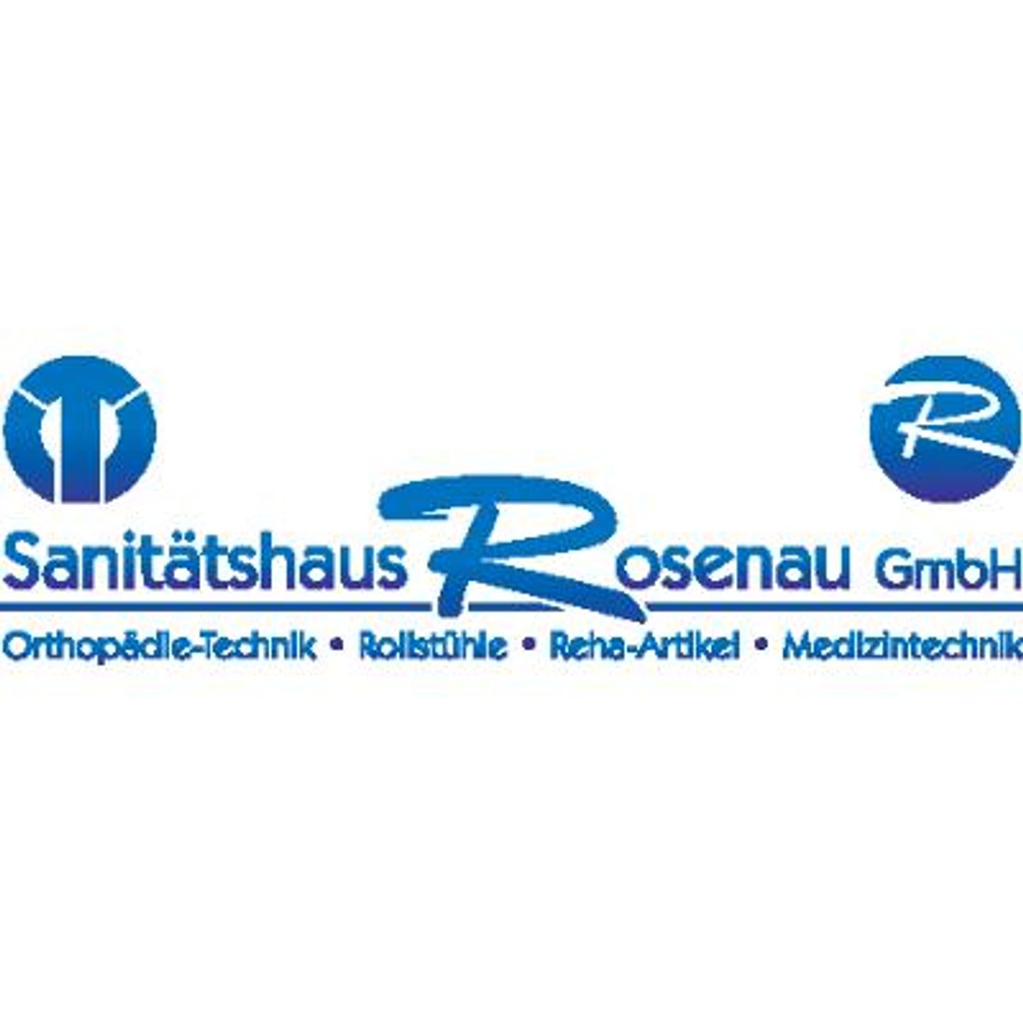 Logo der Firma Sanitätshaus Rosenau GmbH aus Triptis auf dem Branchenportal Sanimio.de