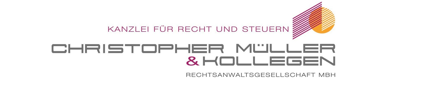 Logo der Firma Christopher Müller Rechtsanwaltsgesellschaft GmbH aus Rechberghausen auf dem Branchenportal Steuer-Berater.de