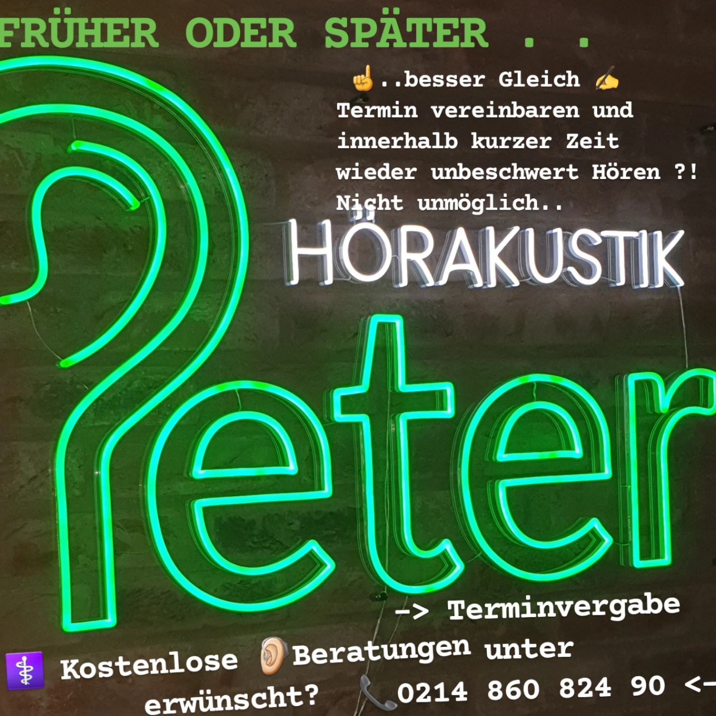 Beispielarbeit von Hörakustik PETER - veröffentlicht auf Akustiker.net