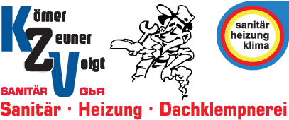 Logo der Firma Körner-Zeuner-Voigt Sanitär GbR aus Plauen auf dem Branchenportal Sanitaer.org