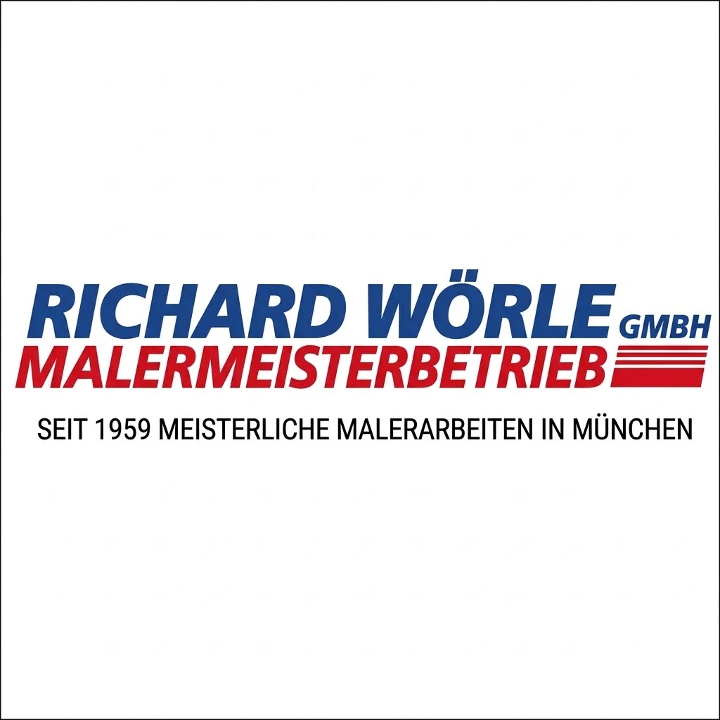 Logo der Firma Richard Wörle GmbH Malermeisterbetrieb aus München auf dem Branchenportal Maler.org