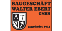 Logo der Firma Baugeschäft Walter Ebert GmbH aus Reichenbach auf dem Branchenportal Trockenbauunternehmen.net