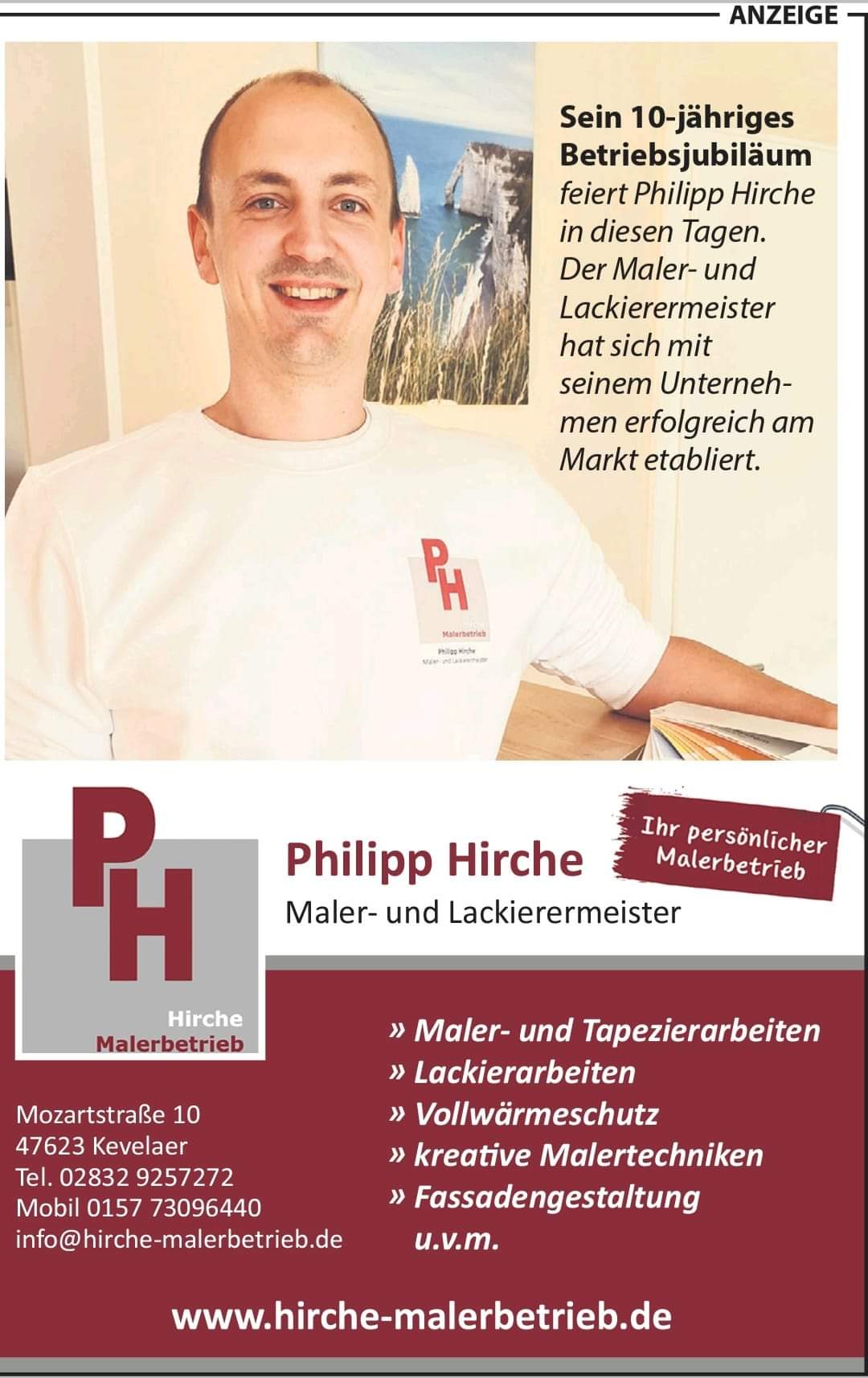 Beispielarbeit von MALERBETRIEB HIRCHE Inh. Philipp Hirche - veröffentlicht auf Maler.org