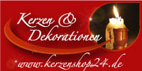 Logo der Firma Kerzenshop24.de aus Leinefelde-Worbis auf dem Branchenportal Glaserei.org