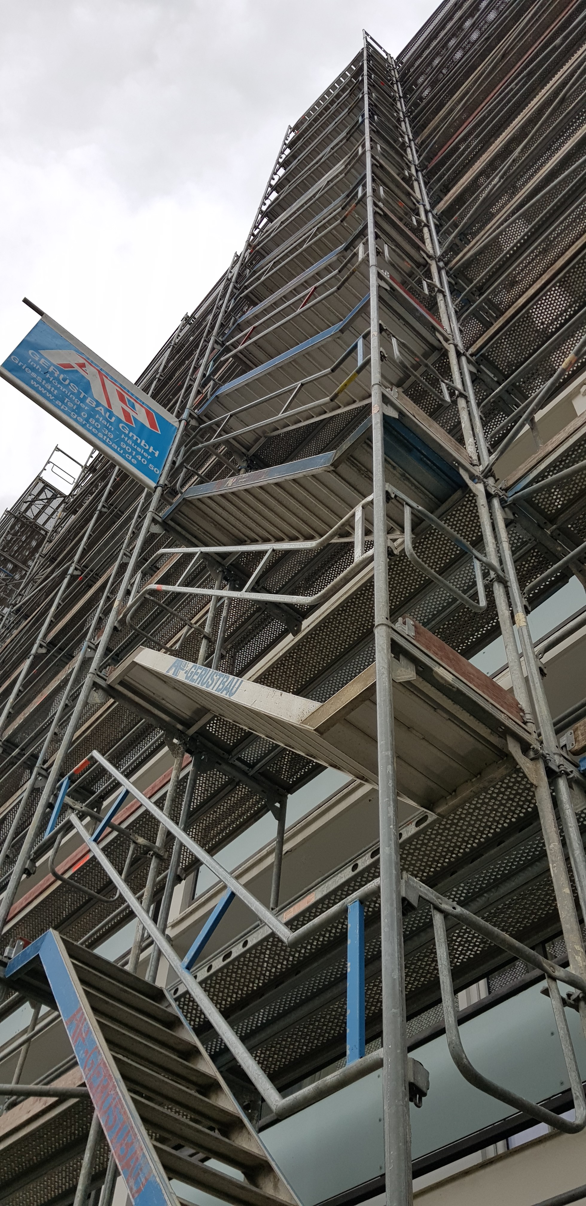 Beispielarbeit von AP Gerüstbau GmbH - veröffentlicht auf Geruestbau.org