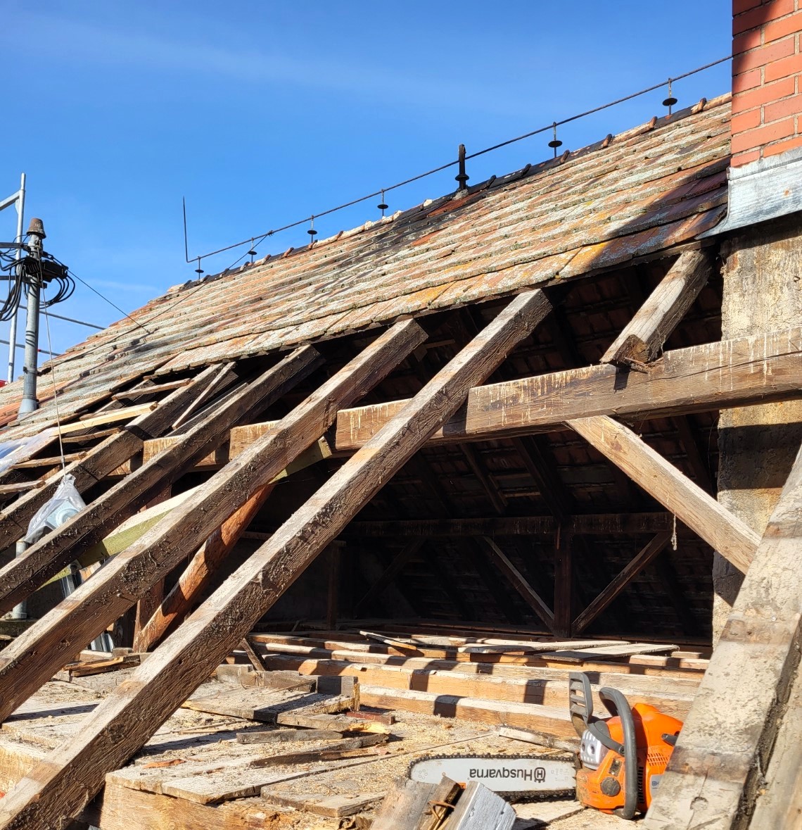 Beispielarbeit von Zimmerei Gessler - Meisterbetrieb für Holzbau & Dachsanierung - veröffentlicht auf Bauunternehmen.org