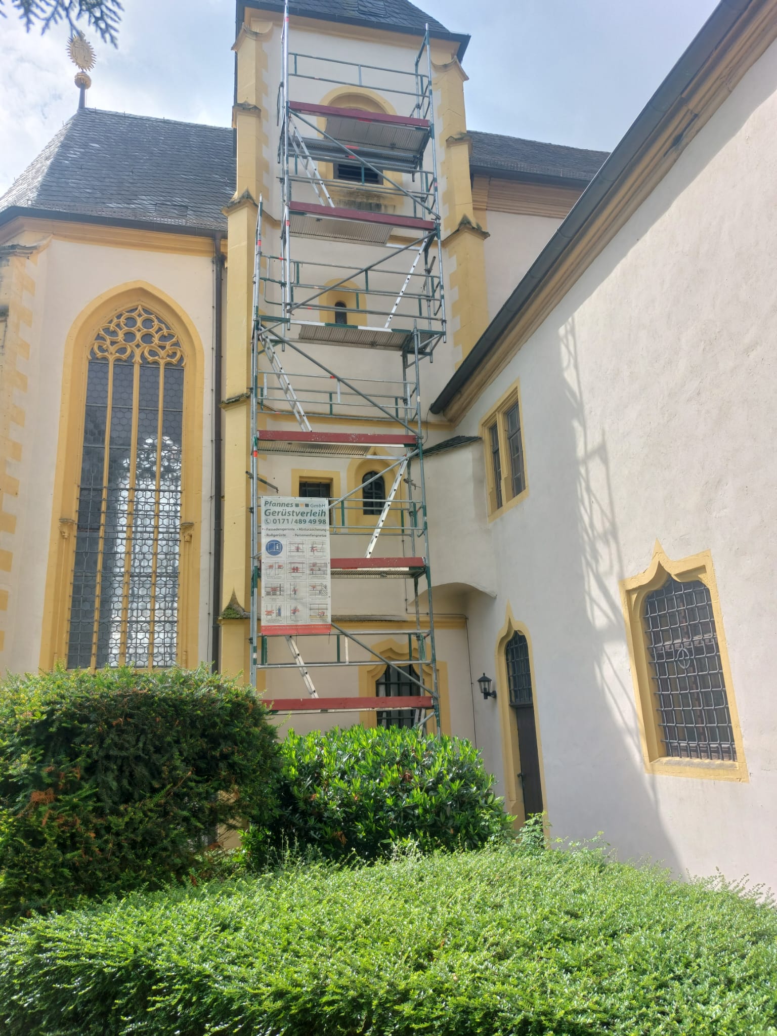 Beispielarbeit von Pfannes GmbH - veröffentlicht auf Geruestbau.org