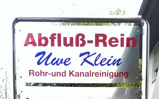 Logo der Firma Abfluß -Rein Uwe Klein aus Monheim auf dem Branchenportal Hausmeisterdienste.net