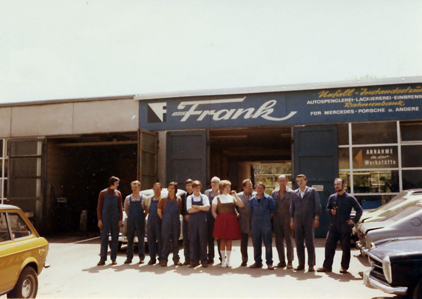 Beispielarbeit von Karosseriebau Frank - veröffentlicht auf Auto-Werkstatt.de
