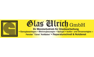 Logo der Firma Glas Ulrich GmbH aus Hörselberg-Hainich auf dem Branchenportal Fensterbau.org