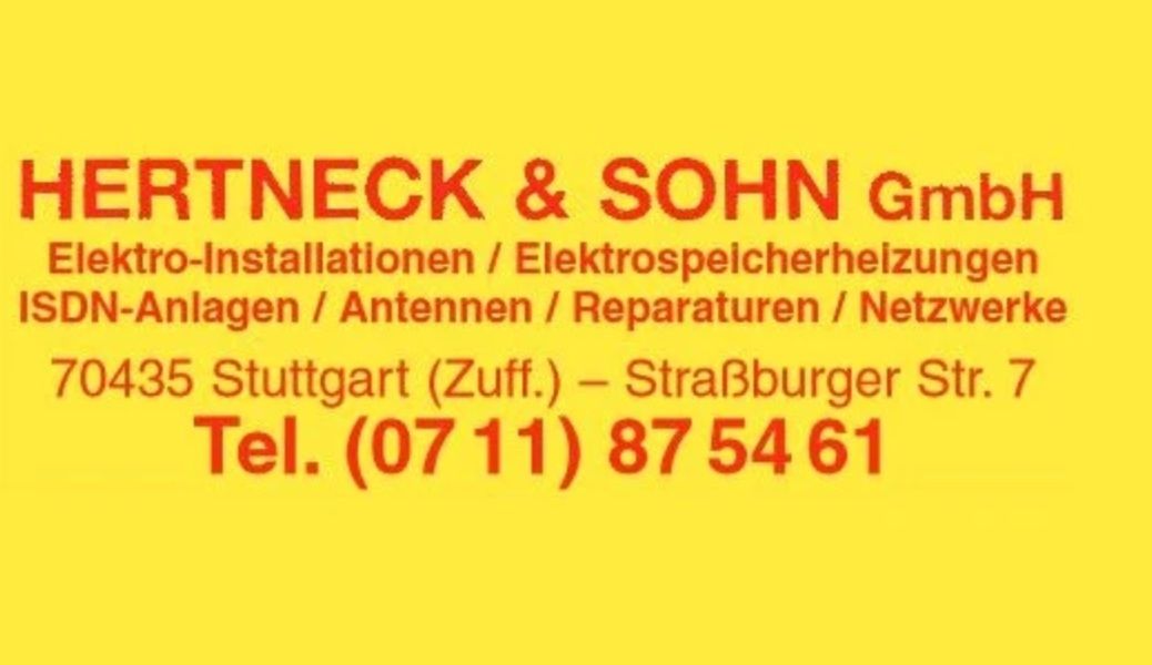 Beispielarbeit von Elektro Hertneck & Sohn GmbH - veröffentlicht auf Elektriker.org