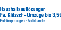 Logo der Firma Haushaltsauflösungen Klitzsch aus Glauchau auf dem Branchenportal Hausmeisterdienste.net