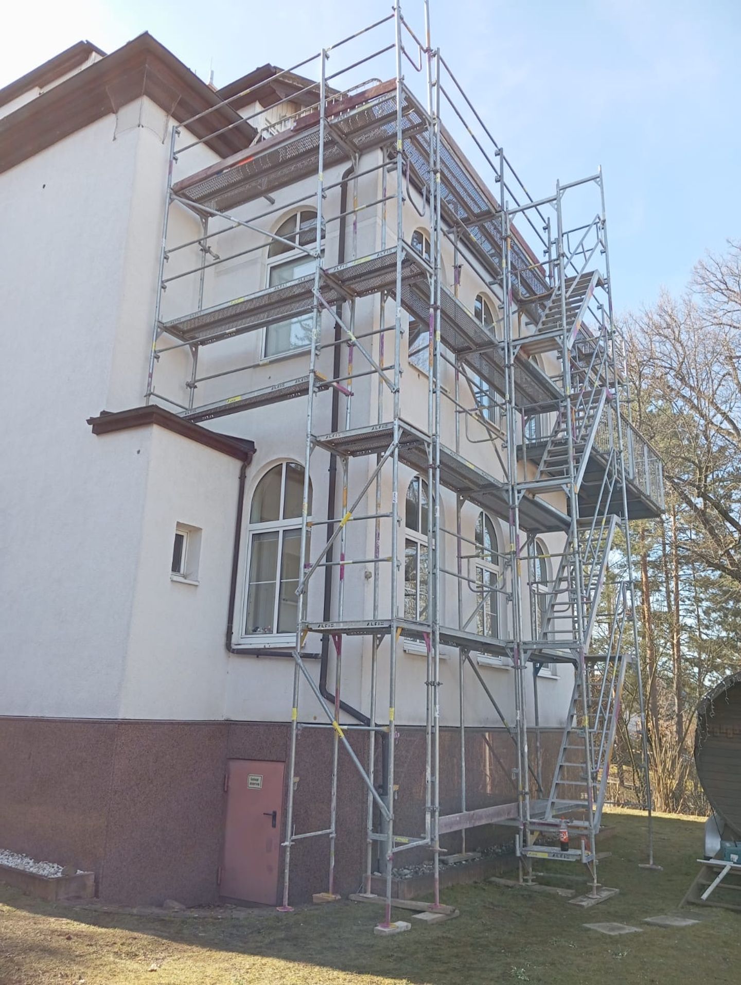 Beispielarbeit von AM Gerüstbau GmbH - veröffentlicht auf Geruestbau.org